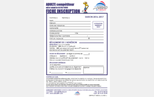 INSCRIPTIONS: conditions, avantages, fiches &amp; tarifs
