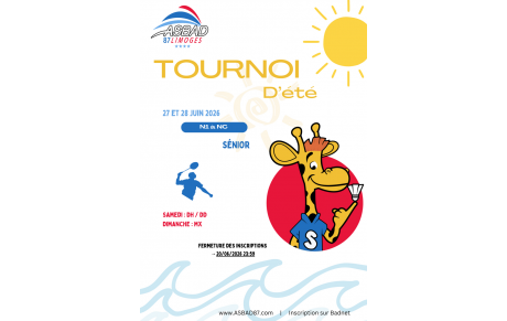 Tournoi d'été 2026 (27-28 juin)